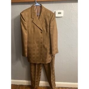 Giorgio Capelli Mens Suit Brownish Size 40R Pants‎ 34x30.5